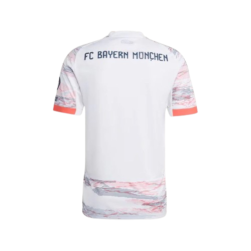 Maillot Extérieur Bayern Munich 25/26 – Blanc, Rouge - Floczone