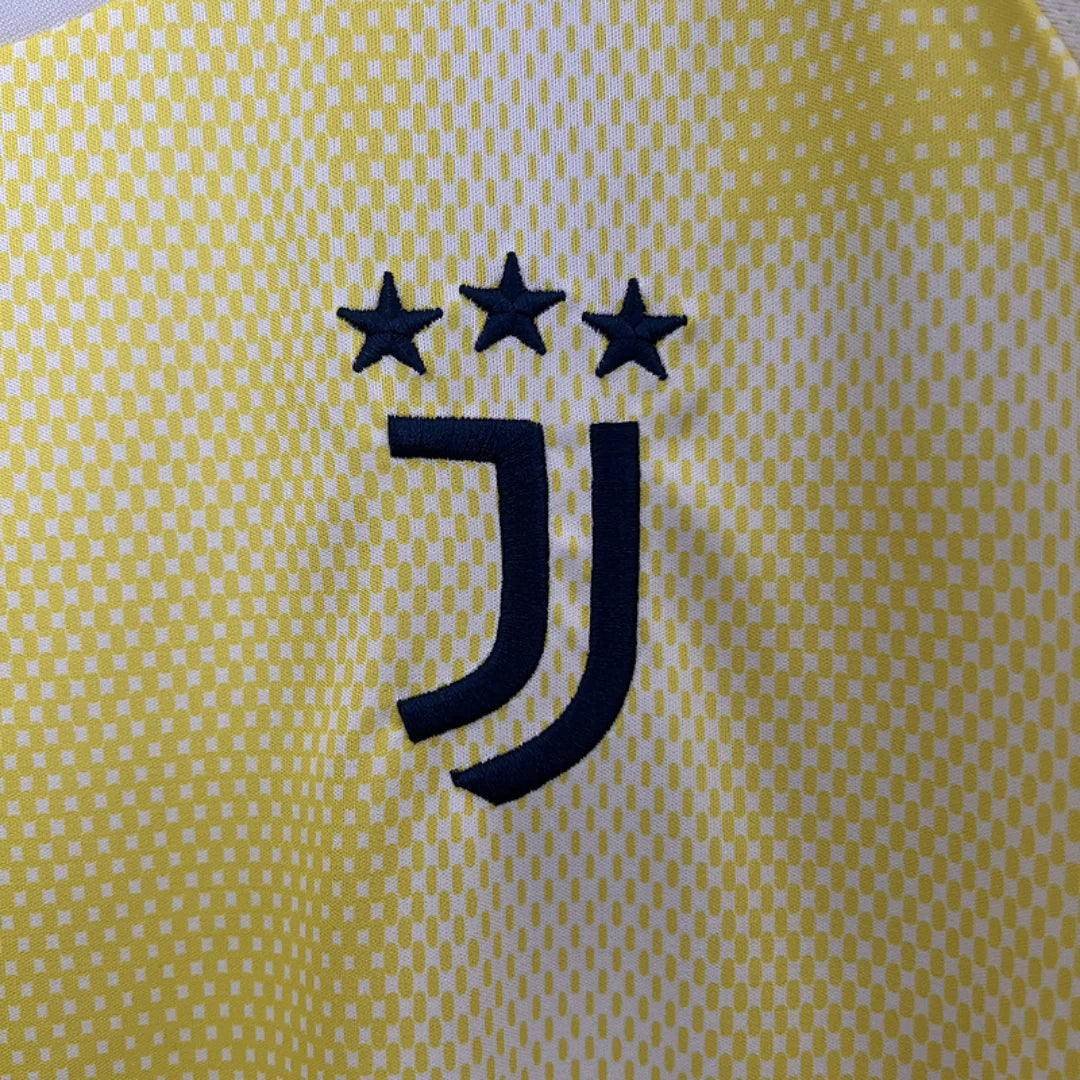 Maillot Extérieur Juventus 24/25 - Jaune, Rose