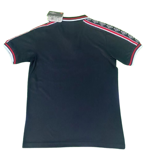 Maillot Retro 1998-99 Manchester United Noir - Floczone