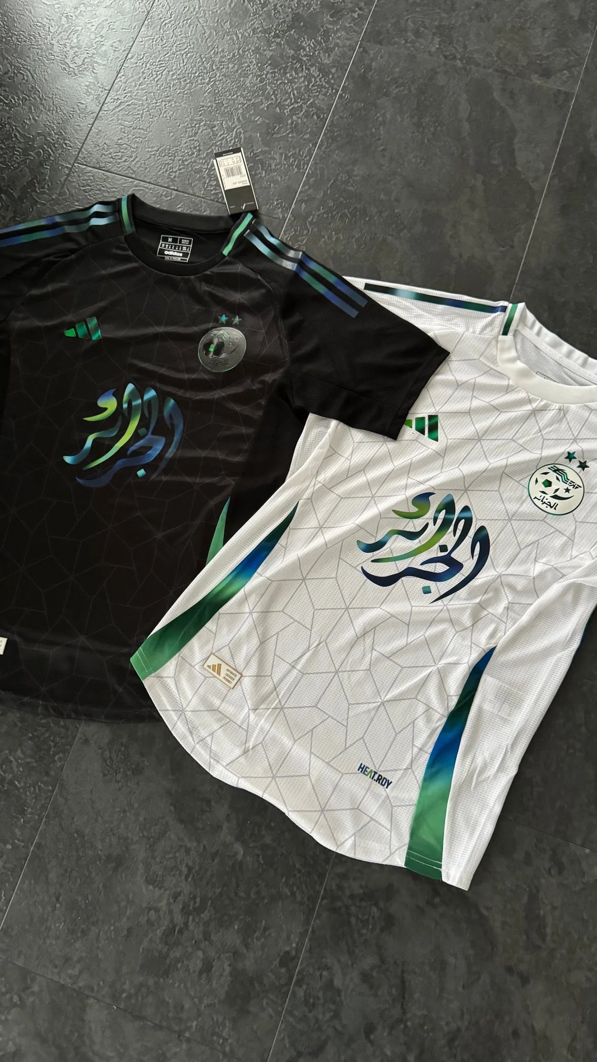 Maillot Spécial Algérie 24/25 Version Joueur - Blanc