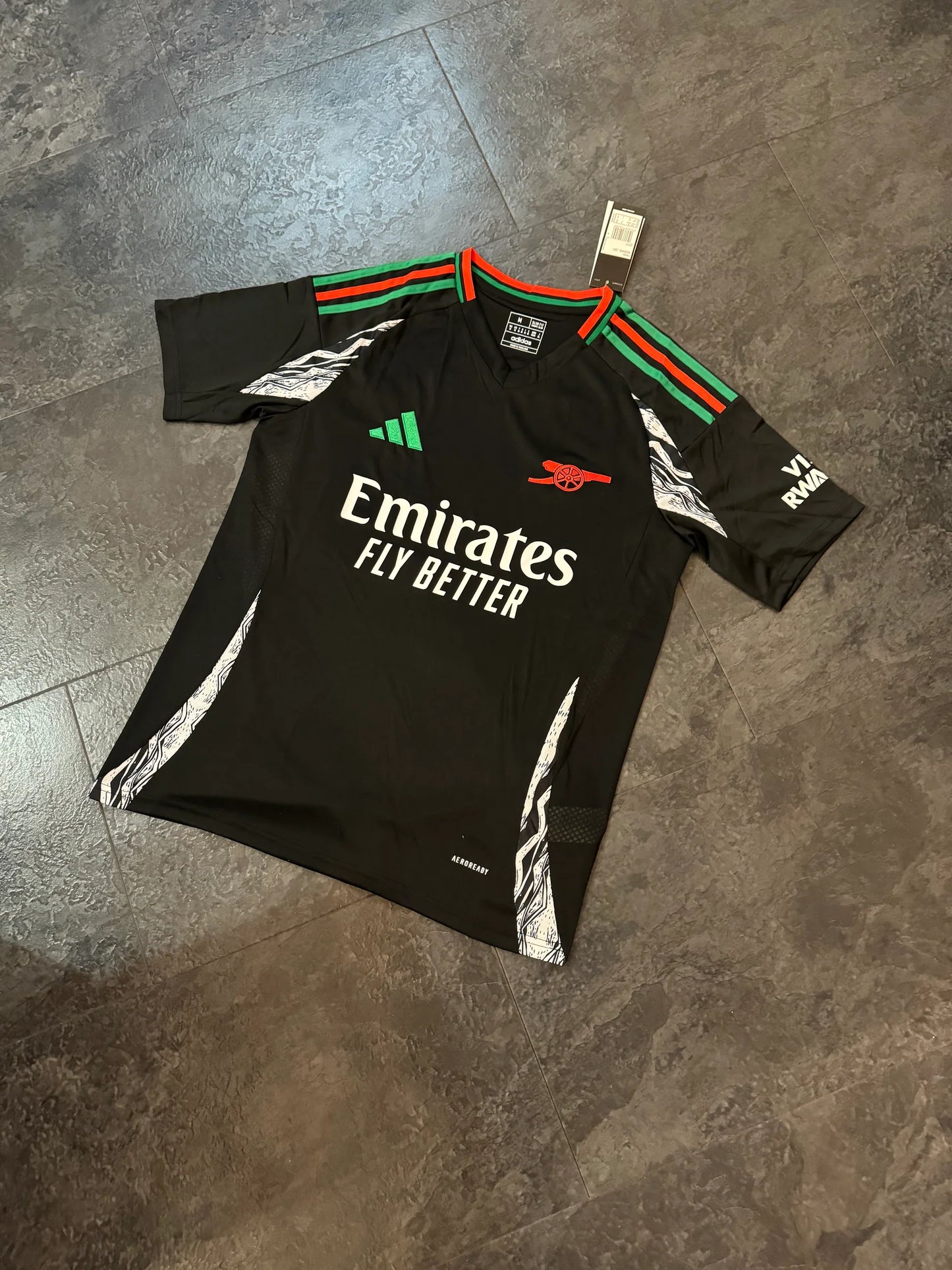 Maillot Extérieur Arsenal FC 24/25 - Noir - Floczone