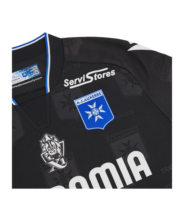 Maillot Extérieur A.J Auxerre 24/25 - Noir - Floczone