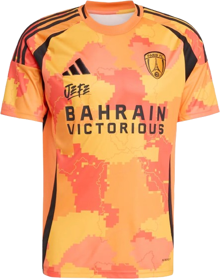 Maillot Paris FC 25/26 – Ninho Jefe – Orange