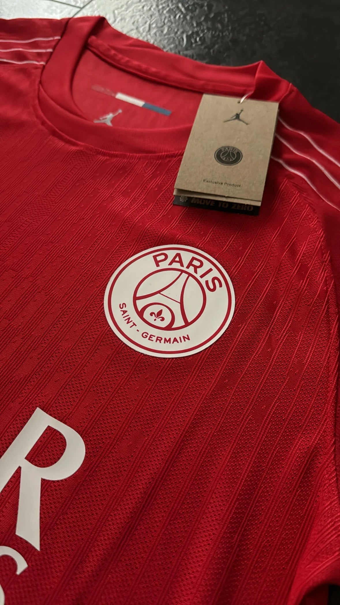 Maillot d’entraînement Paris Saint Germain ( PSG ) 24/25 - Rouge - Floczone