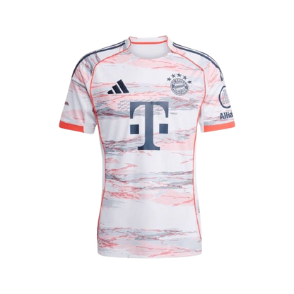 Maillot Extérieur Bayern Munich 25/26 – Blanc, Rouge - Floczone