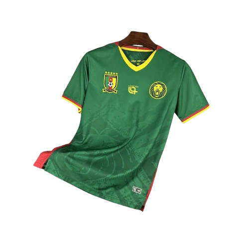 Maillot Domicile Cameroun 25/26 – Vert