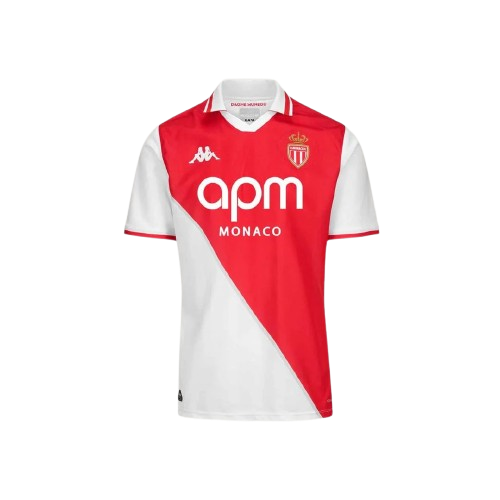 Maillot Domicile AS Monaco 24/25 - Rouge, Blanc