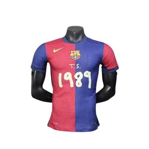 Maillot Spécial FC Barcelone 25/26 “1989 Edition” – Bleu & Rouge grenat ( Player )