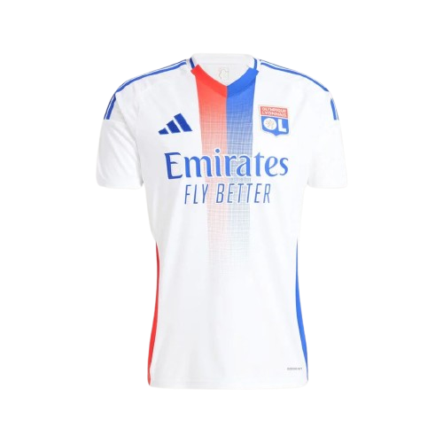 Maillot Domicile Olympique Lyonnais 24/25 - Blanc, Bleu