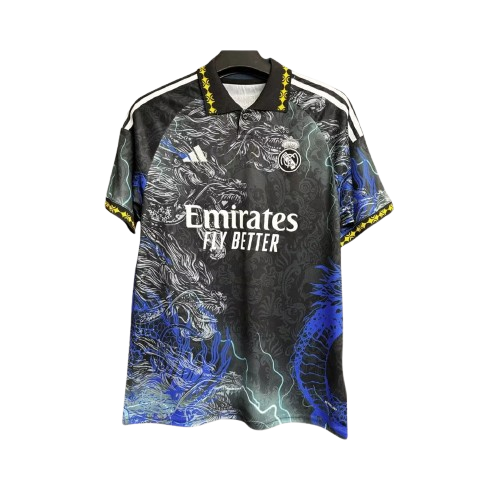 Maillot Concept Real Madrid - Dragons Noir, Bleu