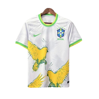 Concept Oiseaux Brésil - Blanc, Jaune - Floczone