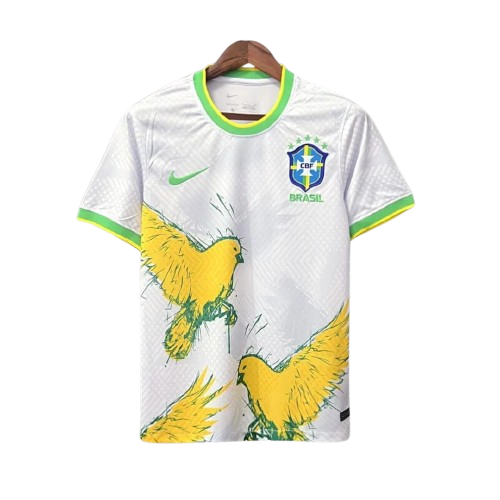 Concept Oiseaux Brésil - Blanc, Jaune - Floczone