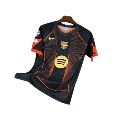 Maillot Concept FC Barcelone 25/26 – Noir, Orange
