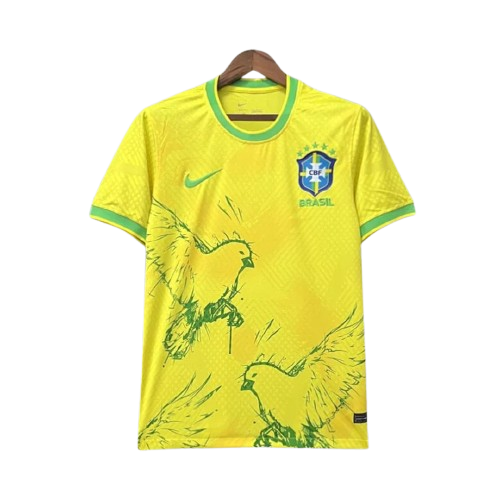 Maillot Concept Brésil - Jaune, Vert - Floczone