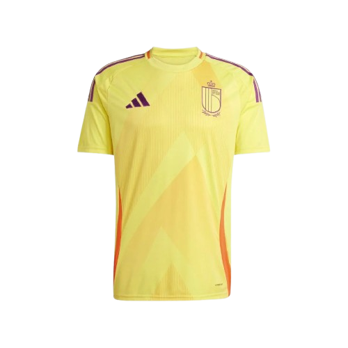 Maillot Extérieur Belgique 25/26 (Équipe Féminine) – Jaune, Violet & Orange