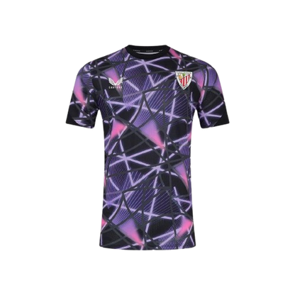 Maillot Pre-Match Third Athletic Bilbao 24/25 - Noir, Violet, Rose