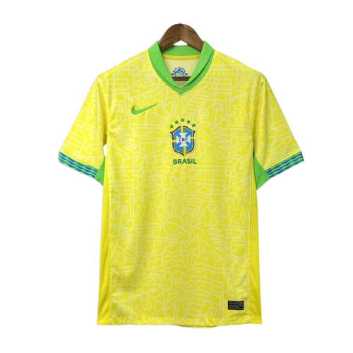 Maillot Domicile Brésil 24/25 - Jaune - Floczone