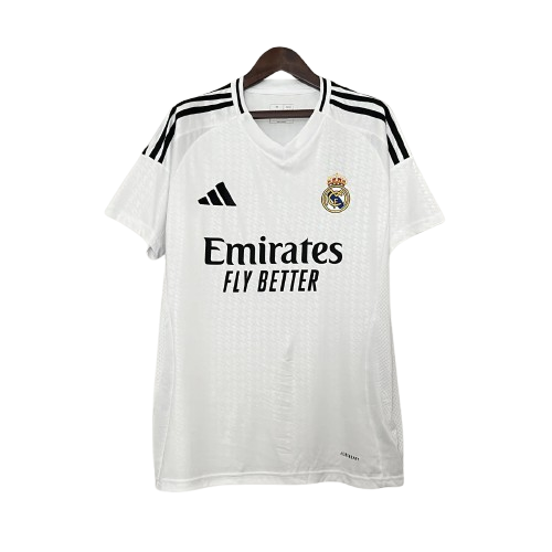 Maillot Domicile Real Madrid 24/25 - Blanc / Noir ( Fan ) - Floczone