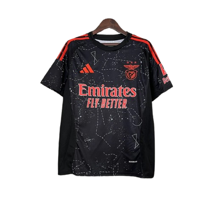 Maillot Extérieur S.L. Benfica 24/25 - Noir, Rouge