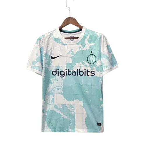 Maillot Extérieur Inter Milan 23/24 - Bleu, Blanc - Floczone