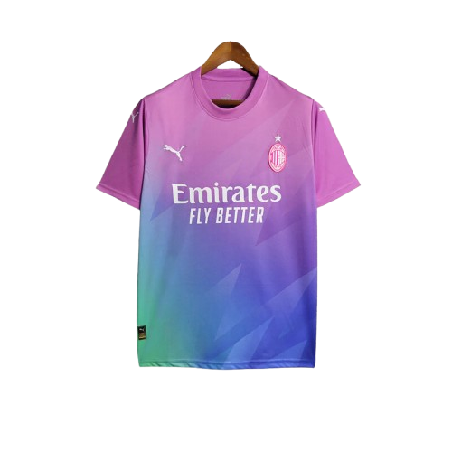 Maillot Third AC Milan 23/24 - Bleu, Violet - Floczone