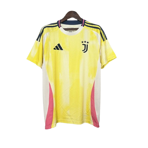 Maillot Extérieur Juventus 24/25 - Jaune, Rose