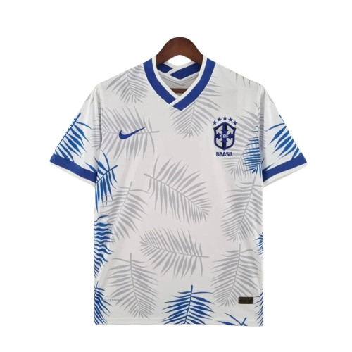 Maillot Concept Brésil - Blanc, Bleu - Floczone