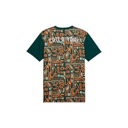 Maillot d'avant-match Côte d'Ivoire 24/25 - Orange, vert