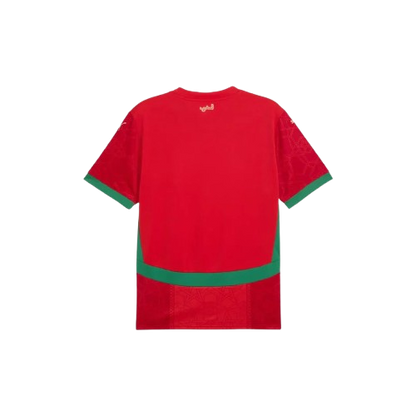 Maillot Domicile Maroc 24/25 - Rouge, Vert - Floczone