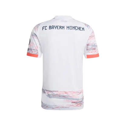 Maillot Extérieur Bayern Munich 25/26 – Blanc, Rouge - Floczone