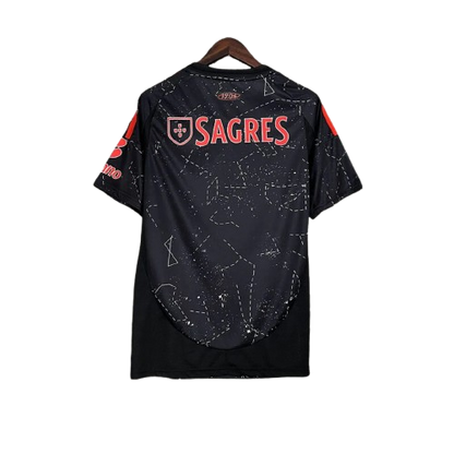 Maillot Extérieur S.L. Benfica 24/25 - Noir, Rouge