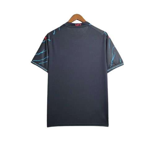 Maillot Extérieur Manchester City 23/24 - Noir - Floczone