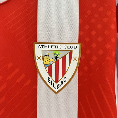 Maillot Domicile Athletic Bilbao 24/25 - Rouge, Blanc
