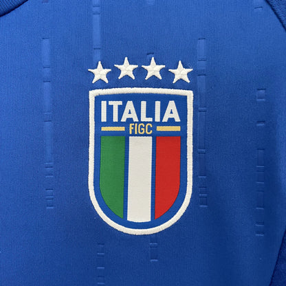Maillot Domicile Italie 24/25 - Bleu - Floczone