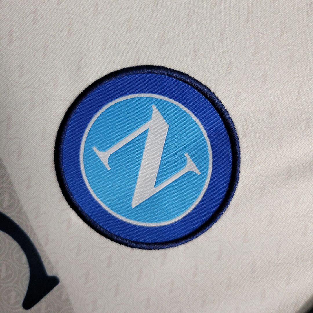 Maillot Extérieur Naples 23-24 - Blanc