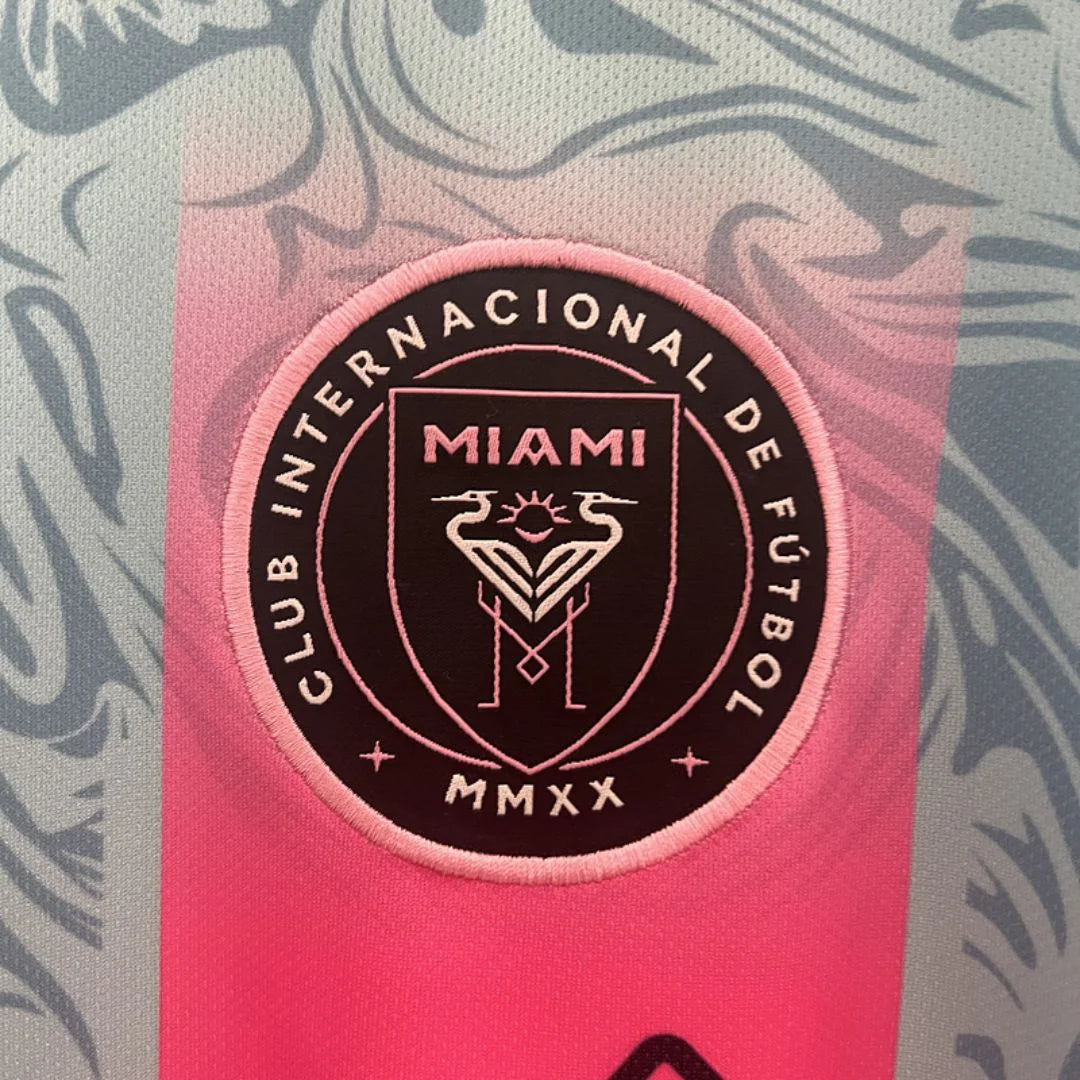 Maillot Concept Inter Miami- Rose,Bleu - Floczone