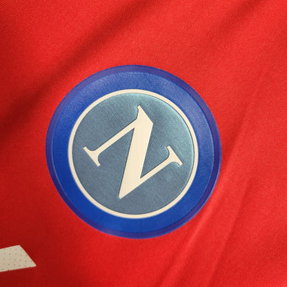 Maillot d'entrainement Naples 23/24 - Rouge