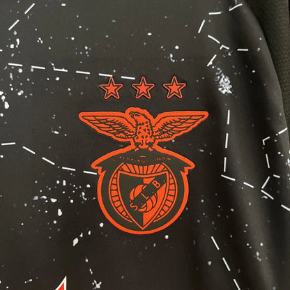 Maillot Extérieur S.L. Benfica 24/25 - Noir, Rouge