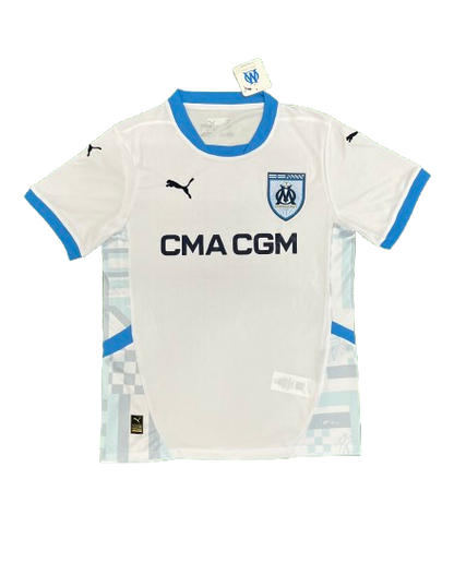 Maillot Domicile Olympique de Marseille 24/25 - Blanc - Floczone