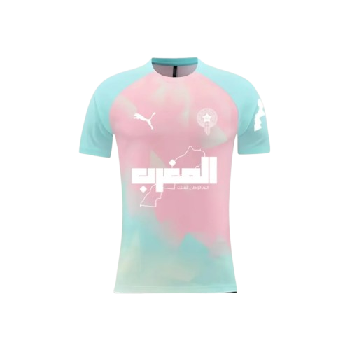 Maillot Concept Maroc - Rose, Bleu - Floczone