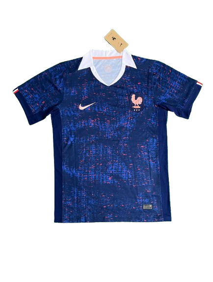 Maillot domicile féminin de la France pour l'Euro 2025 24/25