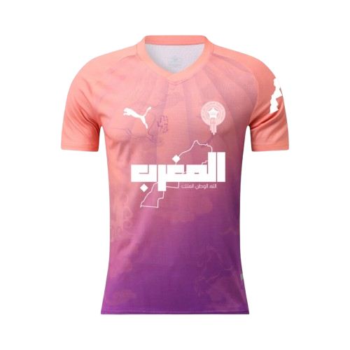Maillot Concept Maroc 2025 – Rose, Violet