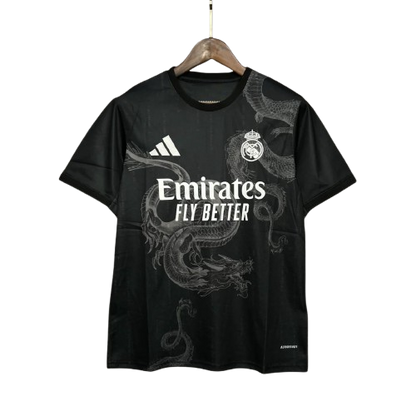 Maillot Concept Réal Madrid- Noir, Blanc ( Fan )