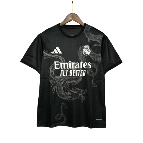 Maillot Concept Réal Madrid- Noir, Blanc ( Fan )