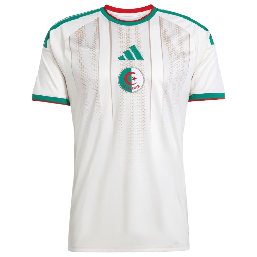 Maillot Domicile Algérie CAN 2026 - Blanc/Vert