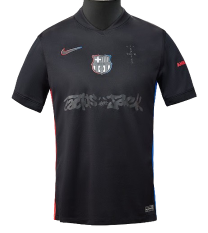 Maillot domicile Travis Scott édition black Barcelone 24/25 - Floczone