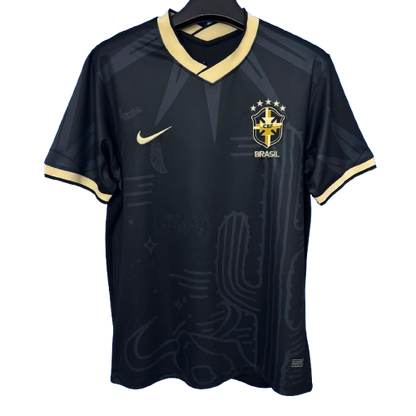 Brésil Maillot Concept 24/25 Noir-Or - Floczone