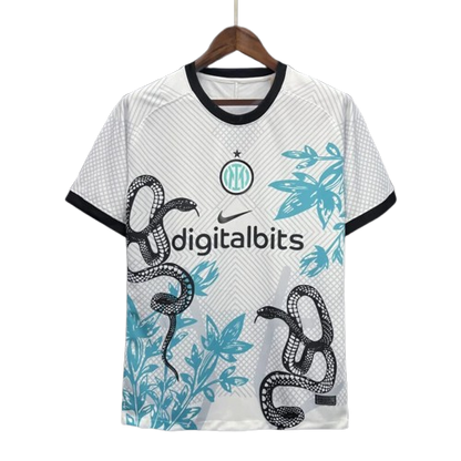 Inter Milan Maillot Concept 24/25 - Blanc Bleu - Floczone