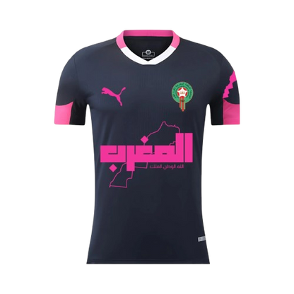 Maillot Concept Maroc 25/26 - Noir, Violet - Floczone