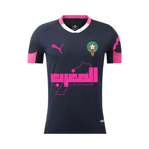 Maillot Concept Maroc 25/26 - Noir, Violet - Floczone